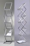 Giá để tài liệu hợp kim nhôm mặt mica ZH4-3